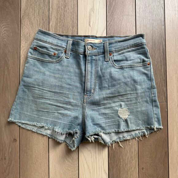 Levi's Pants - Levis distressed denim shorts distresseddenim